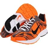 NIKE Zoom Streak 3 Unisex Running Shoes, Orange/Black/Grey/White, UK6.5