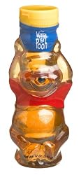Disney Honey, Winnie the Pooh, 12-Ounce Pooh Bear Bottles (Pack of 6)