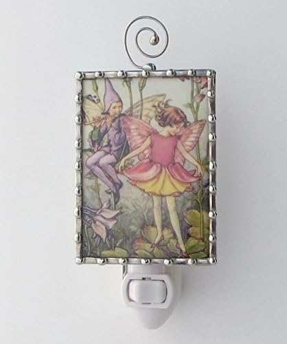 Columbine Flower Fairy Boy and Gift Night Light