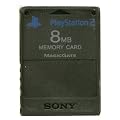 PlayStation 2 - Memory Card 8MB schwarz (PS2, original Sony) (Sony)
