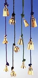 Brass Bells on 18"L Chord - BS020