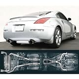 350Z 03' - 08' Stillen Dual Exhaust System w  Free Lanyard by Stillen
