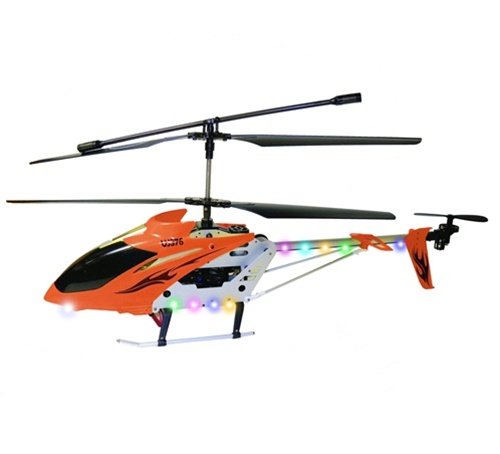 376 Gyroscope 3 Channel RC Helicopter (Large) - Orange