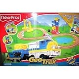 GeoTrax Rail and Road System: All About Trains Motorized Starter Set (includes Full-Lenth DVD)