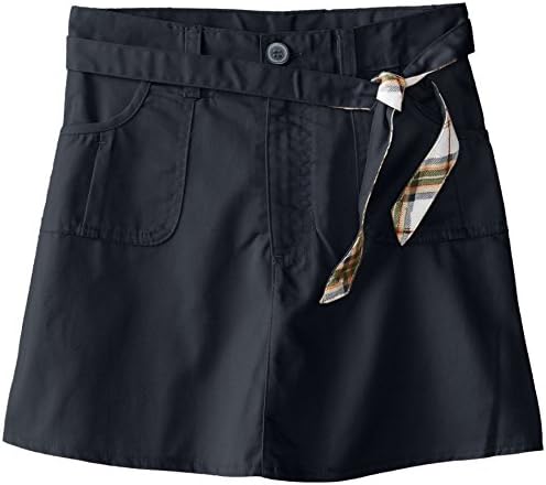 Eddie Bauer Big Girls' Twill Scooter with Reversible Belt