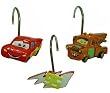 Disney's Cars Shower Curtain Rings - Blue