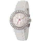 L by ELLE Womens LE50010P01 White Plastic Ston
