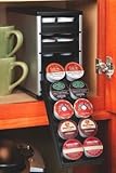 YouCopia CoffeeStack 40 K-Cup Cabinet Organizer, Silver