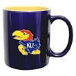 Kansas Jayhawks 2-Tone Coffee Mug - NCAA College Athletics - Fan Shop Sports Team Merchandise