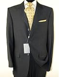 **NEW 2009 COLLECTION**New Napoli Italian 3 Button Men Suits**100% Merino Wool 140s**highest Quality Mens Suit**Best Fit For A Business suit**Comfortable For Every Occasion All Year Round*TOP QUALITY SUIT, SUPER DEAL, MONEY BACK GUARANTEE*CHARCOAL