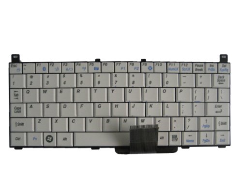 L.F. New White keyboard for Toshiba Mini MiniNB100 NB100 NB 100 NB105 NB 105 Series Laptop / Notebook US Layout