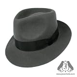 Jaxon Crushable C-Crown Fedora