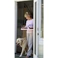 IT REALLY WORKS! Instant Screen Door with Magnetic Closure for a Single or Sliding Door, 32" W x 80" H