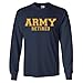 zerogravitee Army Retired Gold Logo Long Sleeve T-Shirt