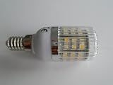 Produkt-Bild: 3W 48LEDs E14 LED Light Leuchtmittel Mais plus Blende Lampe Warmwei&szlig; 240Lumen