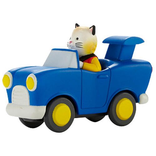 Richard Scarry Busytown Huckle in Blue Car