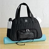 Gaiam Everything Fits Eco-Friendly Recycled Yoga Gym Bag (Grape Purple) - NEW COLOR!