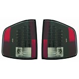 Chevy GMC Isuzu Replacement Tail Light Unit (LED Black) - 1-Pair by AutoLightsBulbs