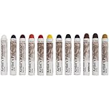 Jack Richeson Shiva Oil Paintstik, Professional Colors, Set of 12