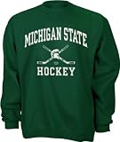 Michigan State Spartans Perennial Hockey Crewneck Sweatshirt
