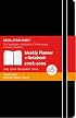 Moleskine Weekly Notebook 18 Month Hard Black Cover Pocket (Moleskine 18 Month Diaries)