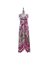 Spring General Print Party Dress/Maxi Dress 