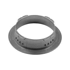 Fotodiox 10SPRMTB-V-IS Pro Studio Solutions EZ Pro Softbox Speedring Insert for Multiblitz Varilux Strobe Light, Speed Ring, SoftBox - Black