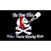 Pirate "Time Flies" Flag: 3x5 foot Poly