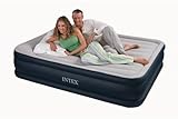 Intex Deluxe Pillow Raised Bed with Built in Electric Pump (Queen), 157 x 203 x 47cm