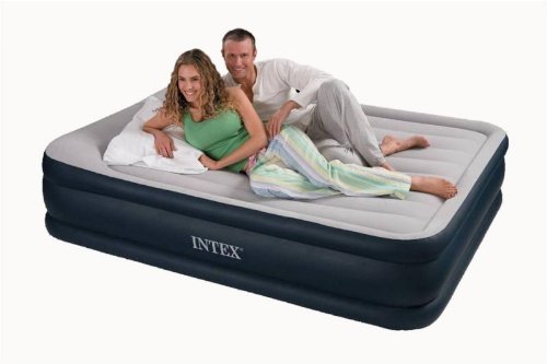 Intex 12-67738 Luftbett Deluxe Pillow grey-blue