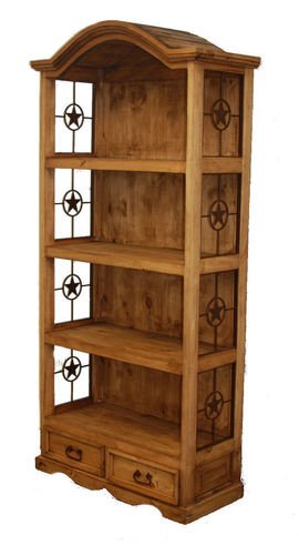 Bookcase with Metal Star Bookcase with Metal Star