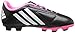adidas Performance Conquisto Firm-Ground J Soccer Cleat ,Black/White/Solar Pink,4 M US Big Kid