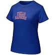 Nike Texas Rangers Ladies Royal Blue Arch Crew T-shirt