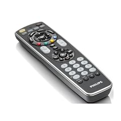 Philips SRP 5004 4-in-1 Universal-Fernbedienung inkl. Hintergrundbeleuchtung schwarz