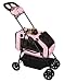 Pet Gear Travel System Pet Stroller, Pink