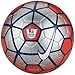 Nike Pitch Premier League Soccer Ball, Red/Silver/White, Size 4