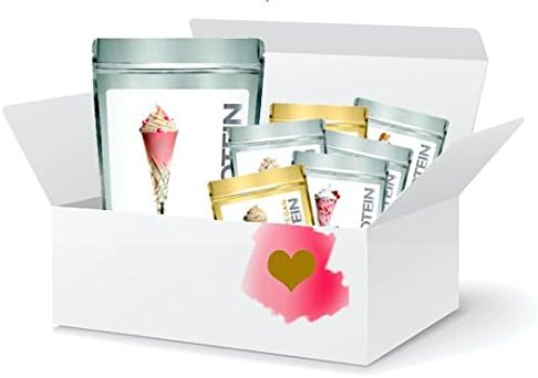 Carb Control Protein Powder Bundle - Includes 5 Sample Variety Pack - 30 Day Supply - By Protein Milkshake