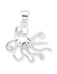 Sterling Silver Octopus Charm
