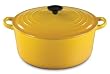 Le Creuset Enameled Cast-Iron 7-1/4-Quart Round French Oven, Dijon
