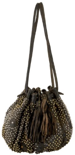 Cleobella Nevaeh Studded Drawstring Bag Patina one size