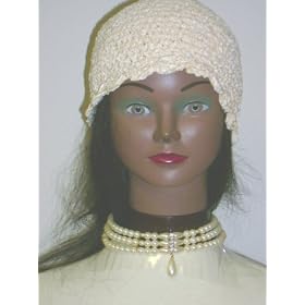 Nc121, Three Strand Ivory Fresh Water Pearl and Crystal Choker Necklace with Matching Earrings for...