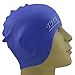 #1 Long Hair Silicone Swim Cap - Perfect To Keep Hair Dry - Suitable For Girls With Long Hair - Unisex Women and Men - 100% Satisfaction Money Back Guarantee.