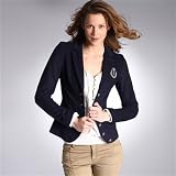 412LXV89yhL. SL160  Boiled wool jacket midnight blue 18
