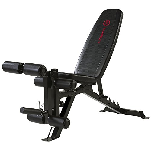 Marcy Eclipse UB9000 Adjustable Weight Bench - Black/Red