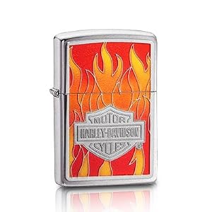 Harley-Davidson Flames Zippo Lighter