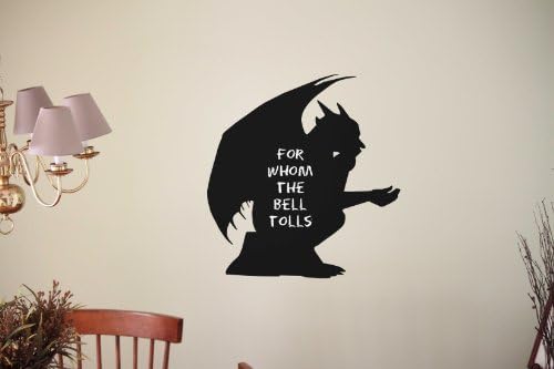 Gargoyle Removable Vinyl Message Board with chalk