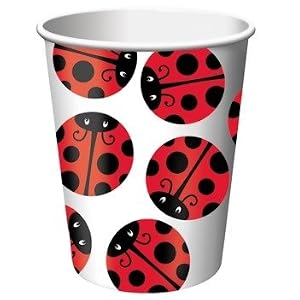 Click to buy Ladybug Party Supplies 9oz. Hot/Cold Cupsfrom Amazon!