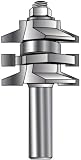Stacked Rail and Stile Router Bit - Beveled Profile