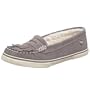 Roxy Women's Cello Casual Suede Shoe,Grey,8.5 M US