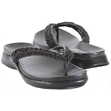 Kenneth Cole Reaction Glam Stand Black thongs